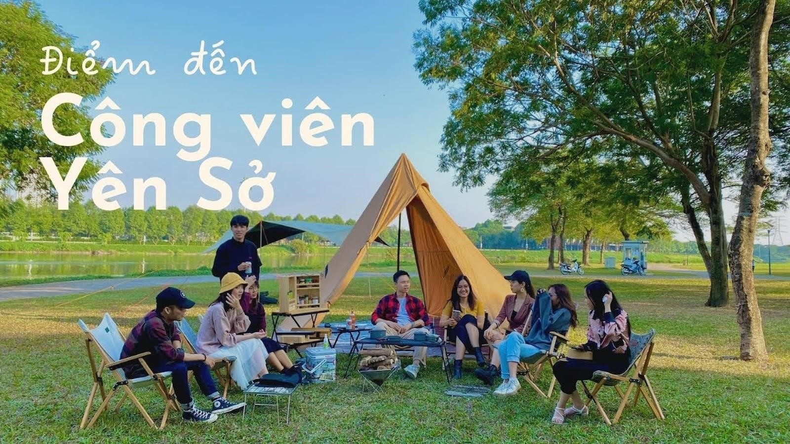 3. Công viên Yên Sở là một địa điểm du lịch tiết kiệm rất gần Hà Nội.